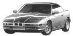 BMW E31 B1386 Fault Code